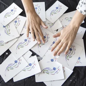 Sesión de psicoterapia a través del Oráculo y el Arte Terapia